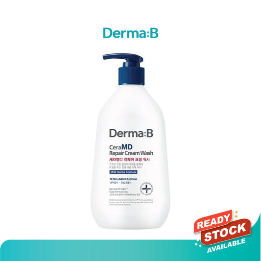 Derma:B CeraMD Cream Wash 400ml MaysonBeauty