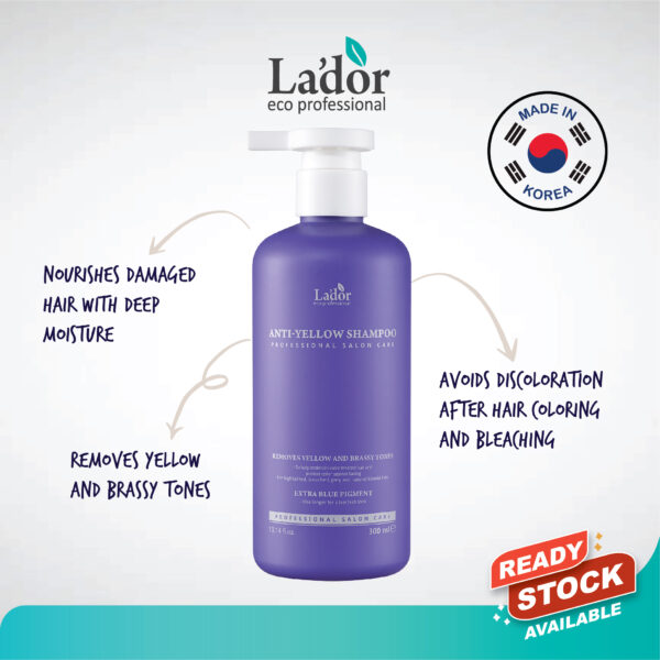 Lador Anti-Yellow Shampoo 