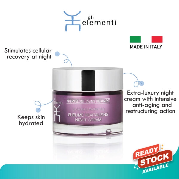 Gli Elementi Sublime Revitalizing Night Cream