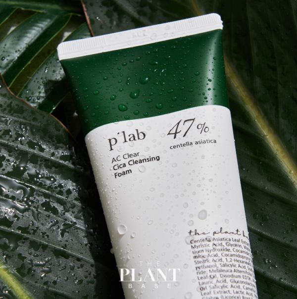 The Plant Base AC Clear Cica Cleansing Foam