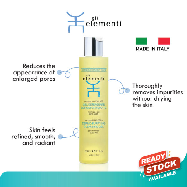 Gli Elementi Dermo-Purifying Cleansing Gel 200ml