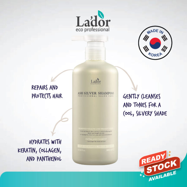 Lador Ash Silver Shampoo 300ml