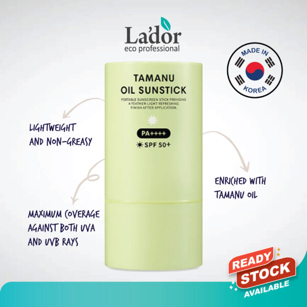 Lador Tamanu Oil Sunstick SPF50+ PA++++ 21g