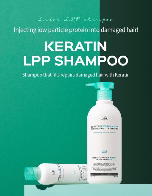 Lador Keratin LPP Shampoo Hydro LPP Treatment