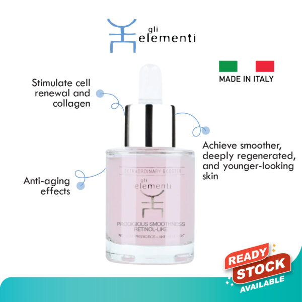 Gli Elementi Prodigious Smoothness – Retinol-Like 30ml